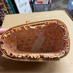 Longaberger candy corn basket